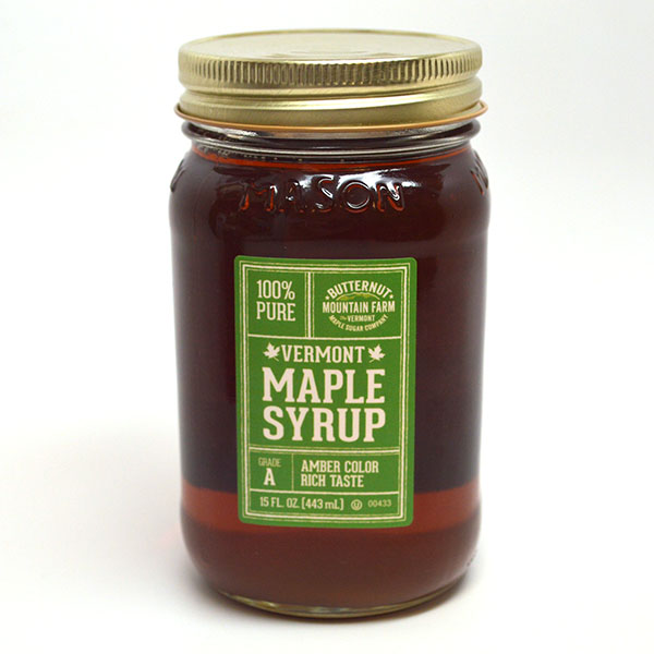 Glass Mason Jar Maple Syrup The UVM Bookstore